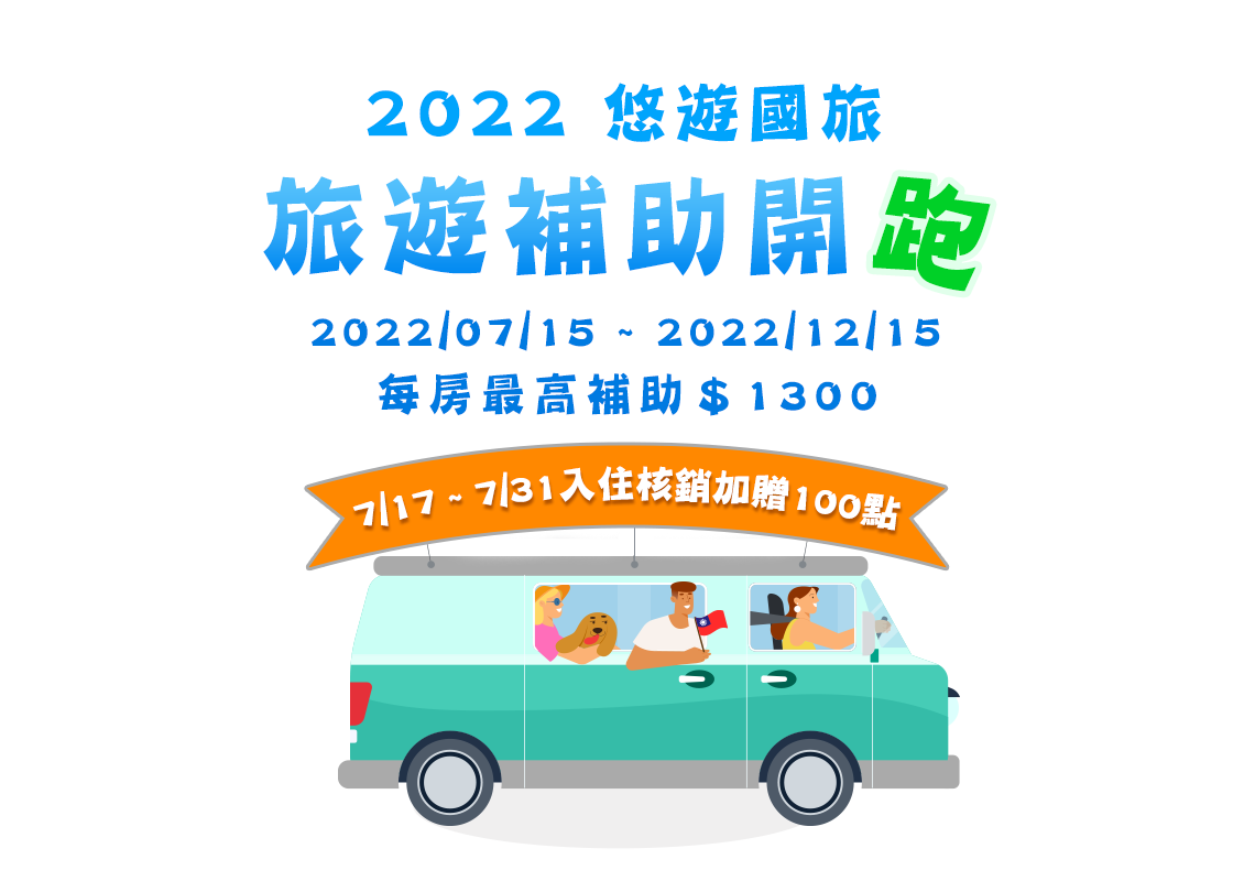 2022悠遊國旅補助